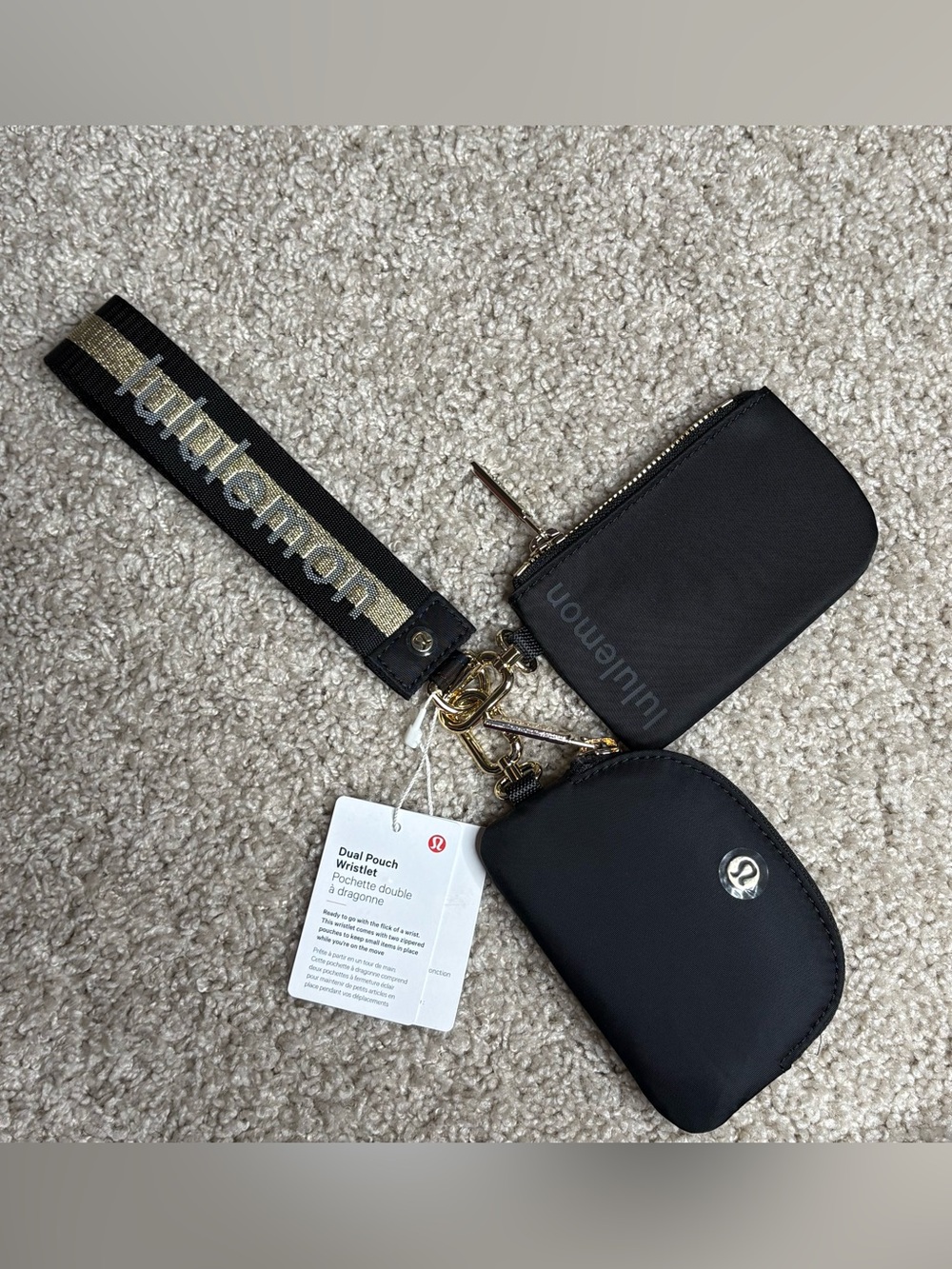 Lululemon Dual Pouch Wristlet